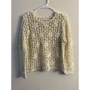 Hippie Laundry crochet sweater‎ Womens size L